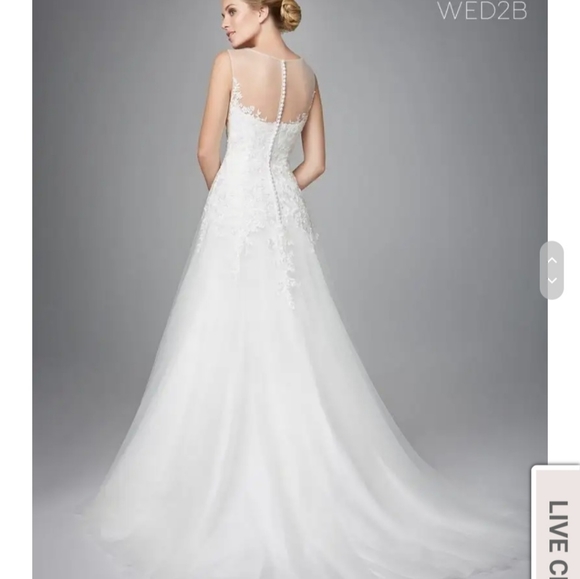 WED2B Carlotta Wedding dress - Picture 2 of 3